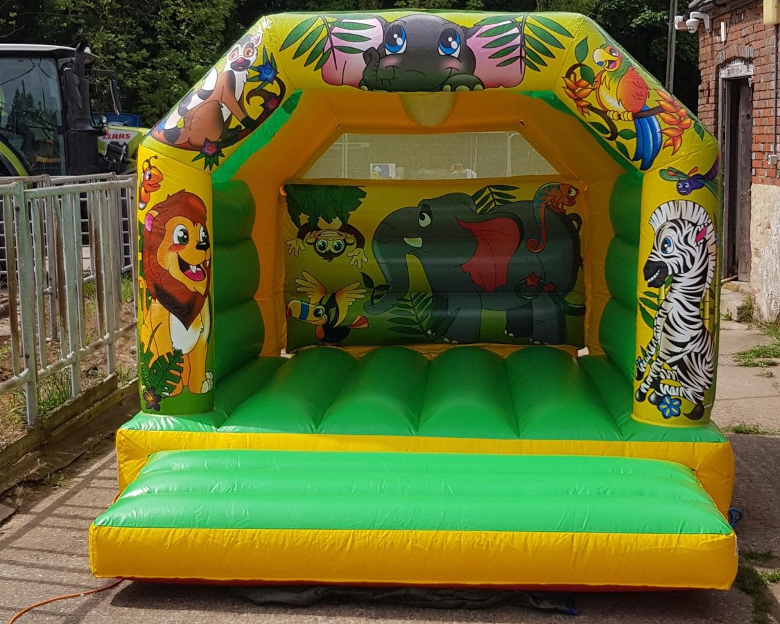 Select to preview Jungle Tots Bouncy Castle