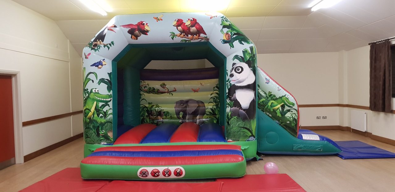 Select to preview Nature Slide Bouncy Castle