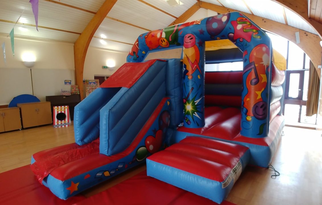Select to preview Party Slide Bouncy Castle
